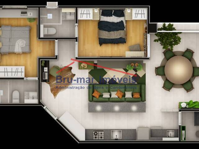 Apartamento para Venda em Santos - 5